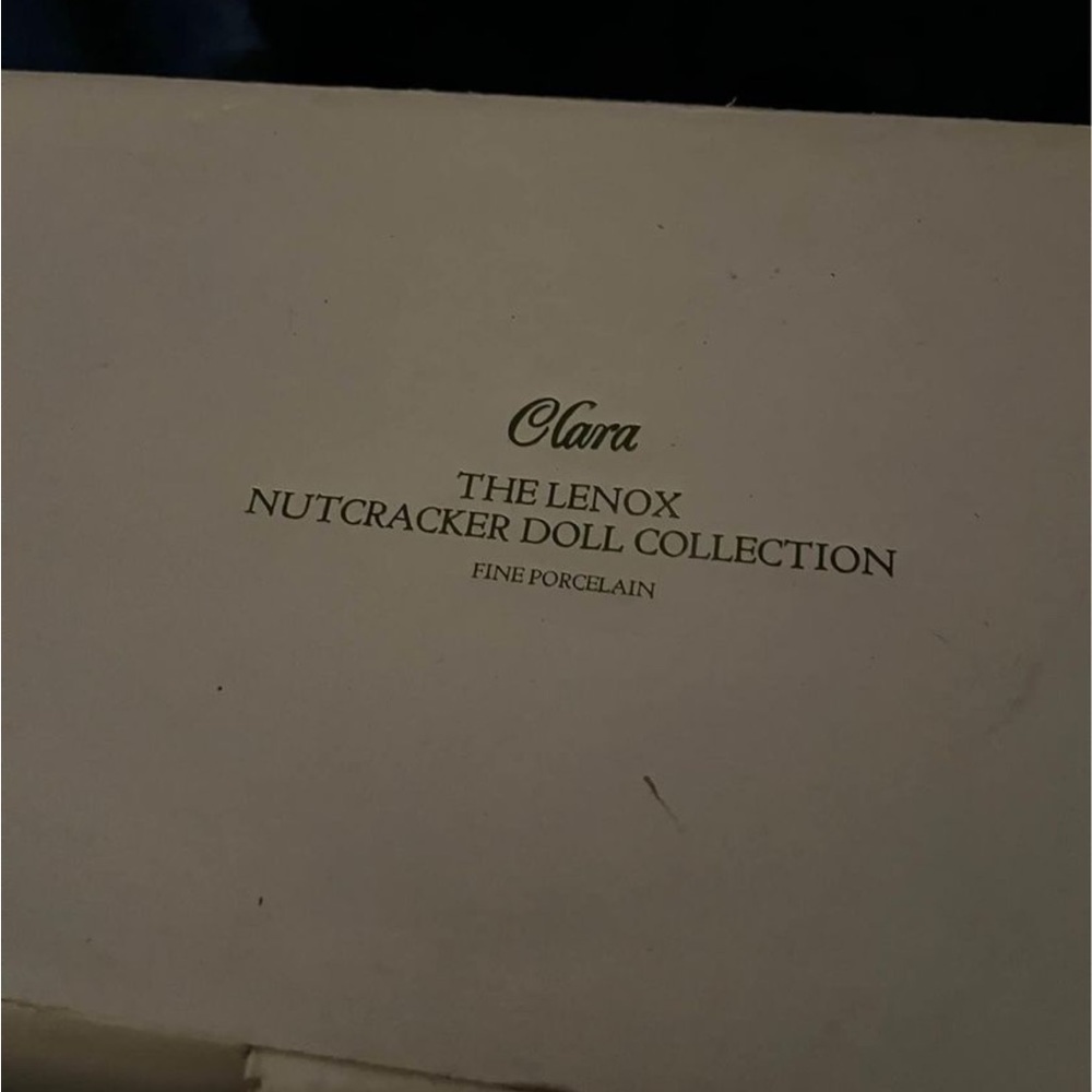 Clara the Nutcracker doll made by Lenox